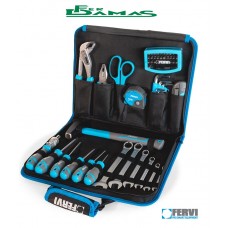 VALIGETTA IN TESSUTO CON 59 UTENSILI E ACCESSORI FERVI ART.0164